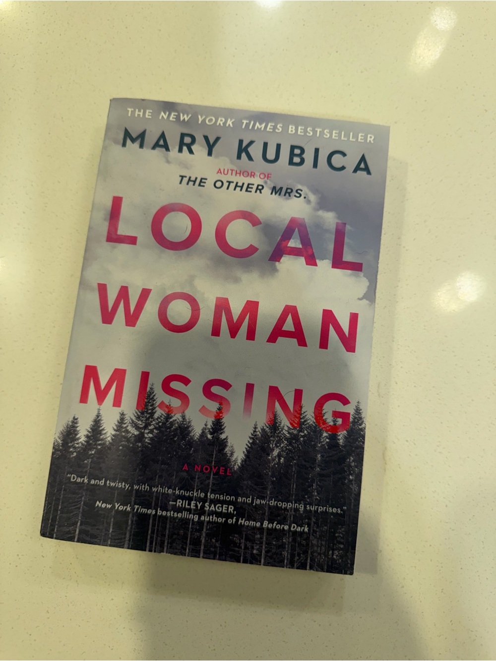 Local Woman Missing by Mary Kubica - Pink & Gray Paperback Novel